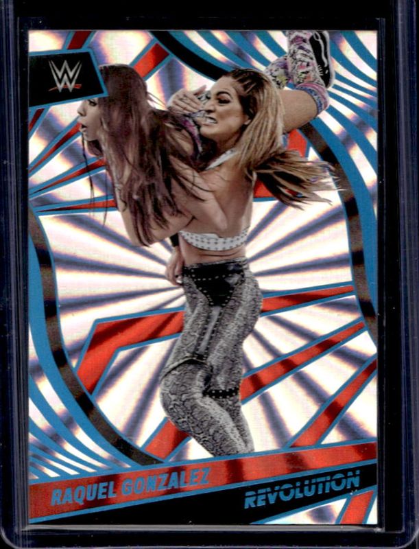 Raquel Rodriguez 2022 Revolution WWE #83 Sunburst /99 RAW