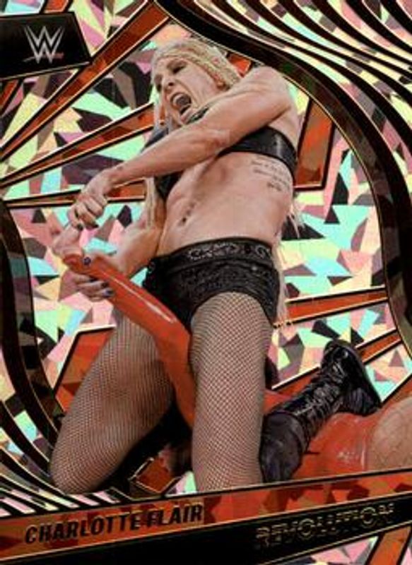 Charlotte Flair 2022 Revolution WWE #84 Fractal RAW