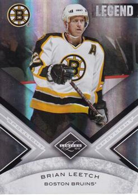 Brian Leetch 2010 Limited #151 Silver Spotlight /50 RAW
