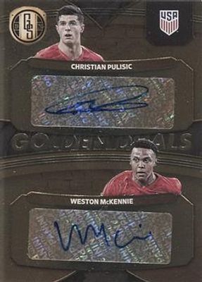 2019 Gold Standard #DU-MNT Golden Duals Autographs /15