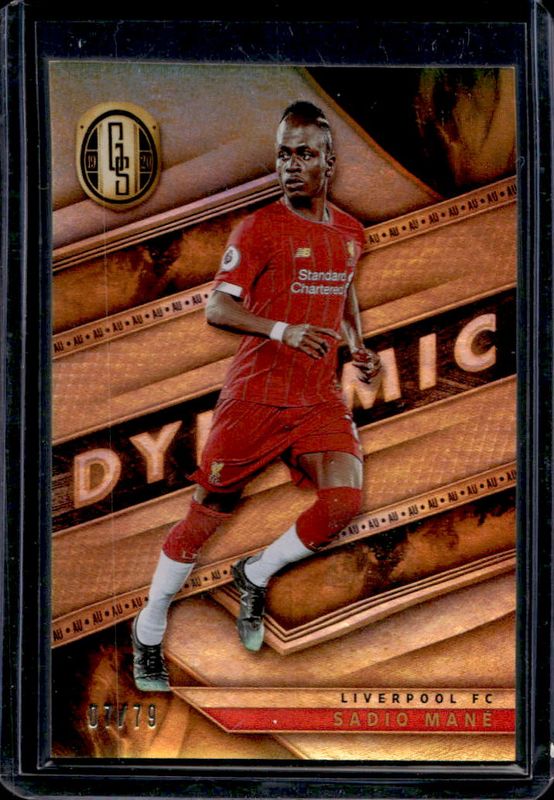 Sadio Mane 2019 Gold Standard #D-24 Dynamic - AU /79 RAW