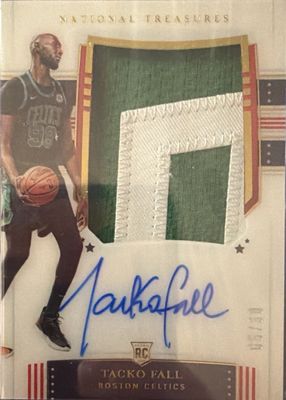 2019 National Treasures #144 Rookie Patch Auto - Stars & Stripes /30