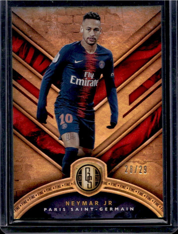 Topps FC Barcelona 2025 Collector Tin Gold Vault LE card GV-8 Neymar Jr