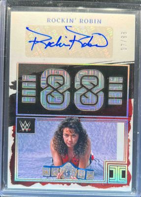 2023 Impeccable WWE #CD-RRB Impeccable Championship Debuts Signatures /93