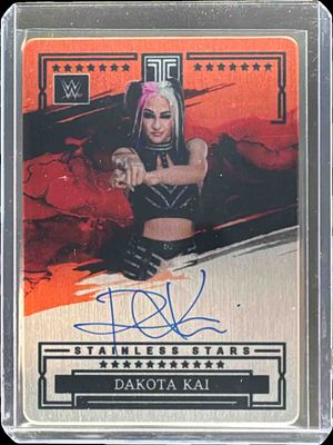 2023 Impeccable WWE #ST-DKI Stainless Stars Autographs - Orange /25