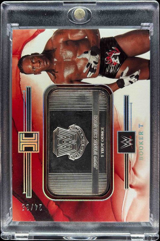 2023 Impeccable WWE #LGD-BOT WWE Legends Logo - Silver /35