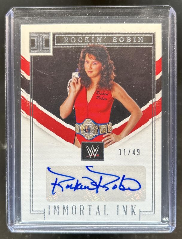 2023 Impeccable WWE #IM-RRB Immortal Ink /75