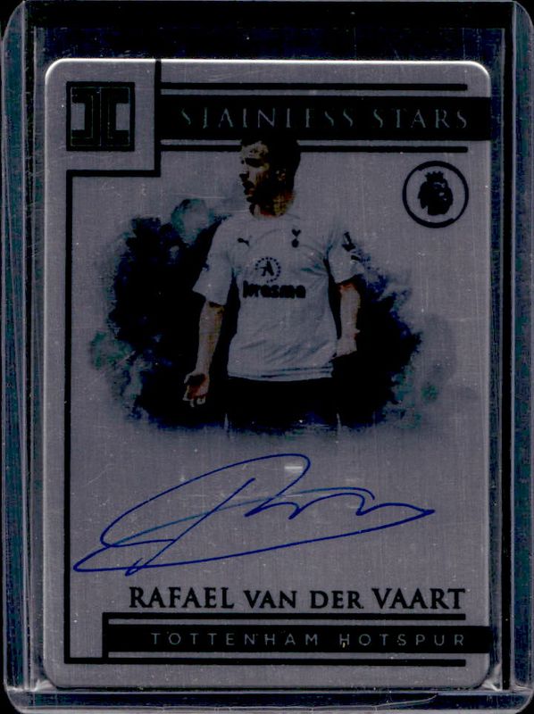 2019 Impeccable Premier League #SI-RVDV Stainless Stars Signatures /25