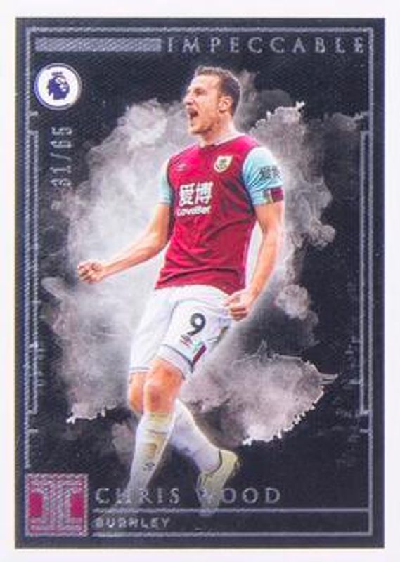 2019 Impeccable Premier League #25 Base /65