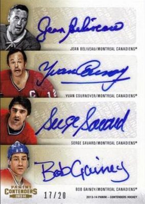 2013 Contenders #C8-CPT Eights Autographs - Gold /20