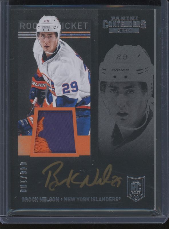 2013 Contenders #229 Rookie Ticket Signatures Patch /100