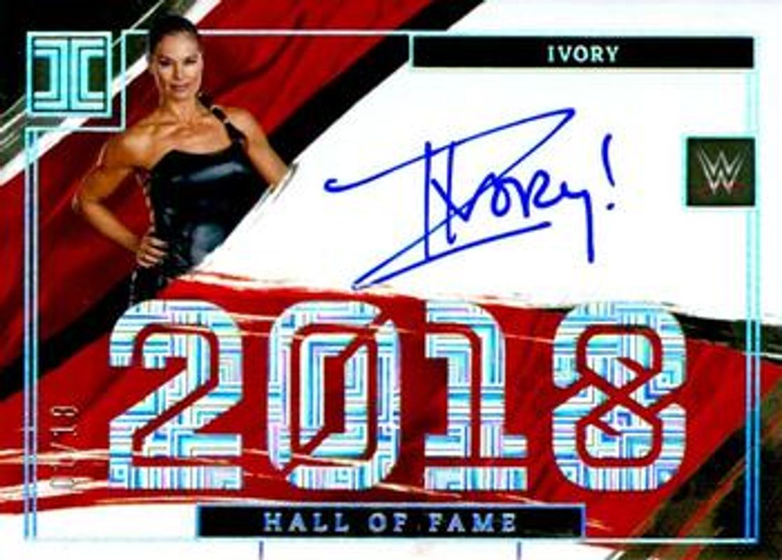 2022 Impeccable WWE #HF-IVY Hall of Fame Signatures /4