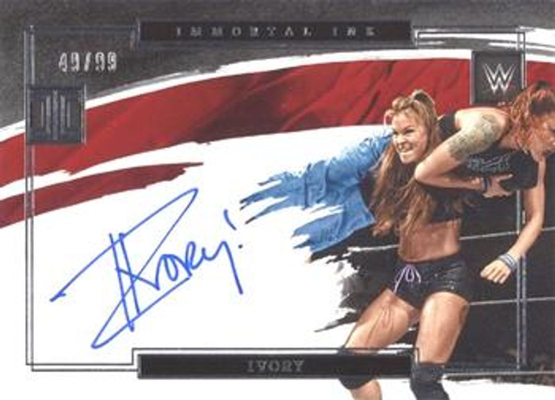 2022 Impeccable WWE #IM-IVY Immortal Ink /99