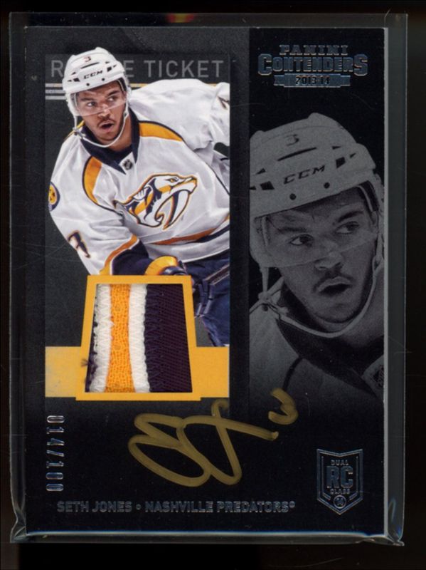 2013 Contenders #268 Rookie Ticket Signatures Patch /100