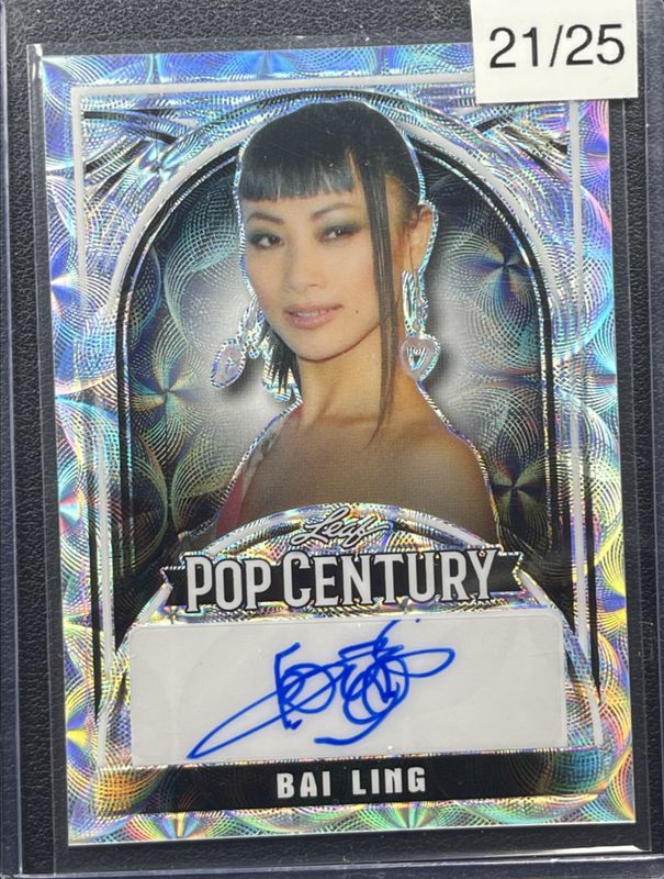 2024 Leaf Metal Pop Century #BA-BL1 Base Autographs Kaleidoscope White /2