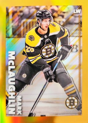 2022 Topps Chrome NHL Sticker Collection #50 Gold Refractor /50
