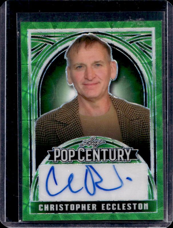 2024 Leaf Metal Pop Century #BA-CE2 Base Autographs Kaleidoscope - Green /4
