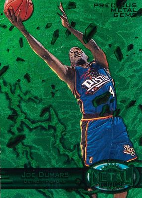 1997 Metal Universe #56 Precious Metal Gems Green /10