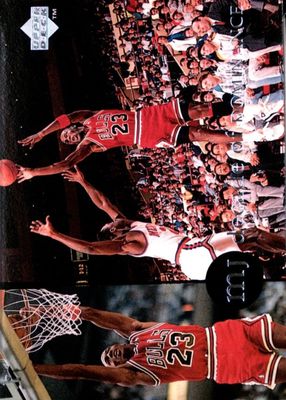 1994 Upper Deck Jordan Rare Air #89 Base (Menendez Brothers in Background)