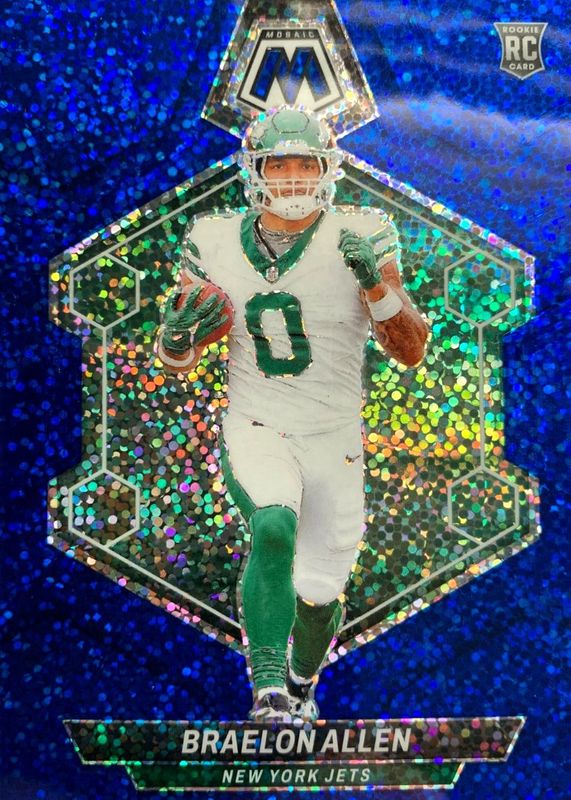 2024 Mosaic #389 Blue Sparkle /96