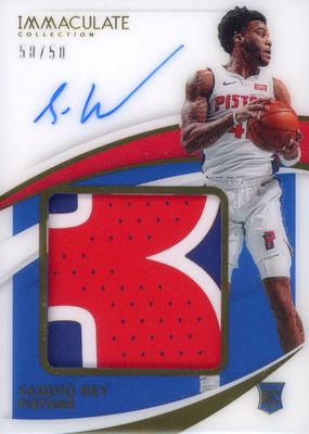 2020 Immaculate #PPA-SBY Premium Patch Autographs (/50)