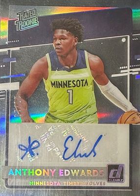 2020 Clearly Donruss #RRA-ANT Clearly Rated Rookie Autographs - Holo Silver /10
