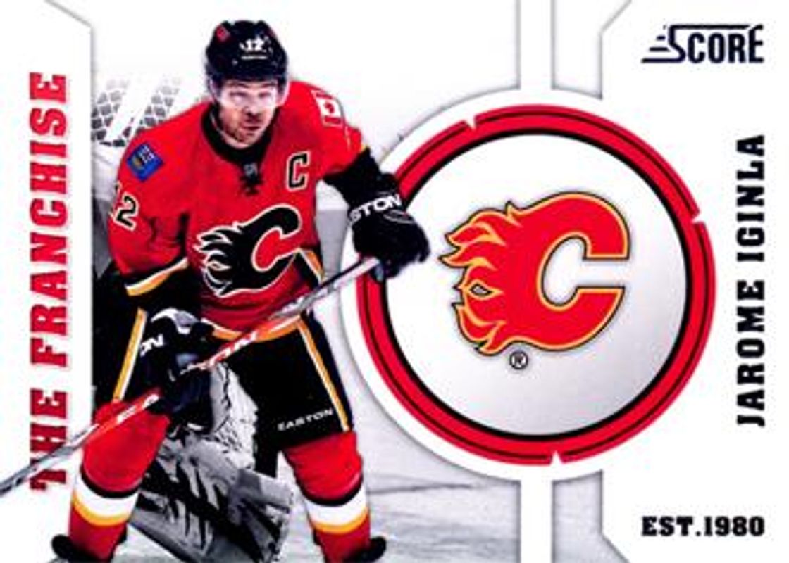 Jarome Iginla 2012 Score #F4 The Franchise RAW