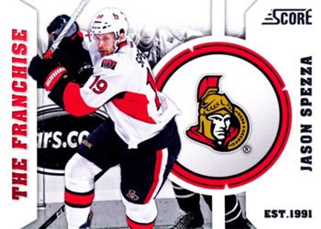 Jason Spezza 2012 Score #F20 The Franchise RAW