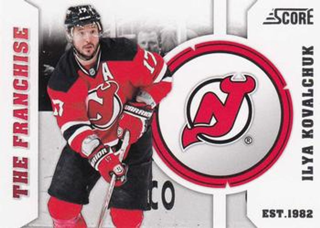 Ilya Kovalchuk 2012 Score #F17 The Franchise RAW