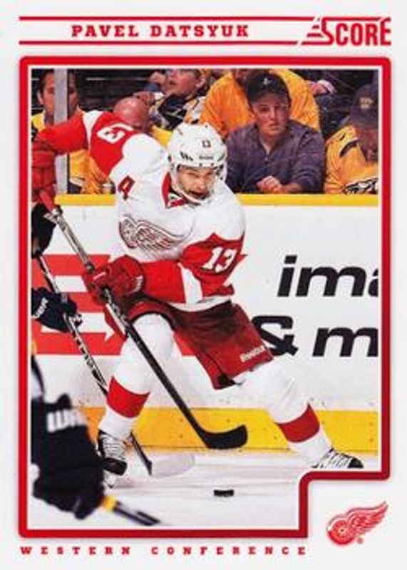 Pavel Datsyuk 2012 Score #176 Base RAW