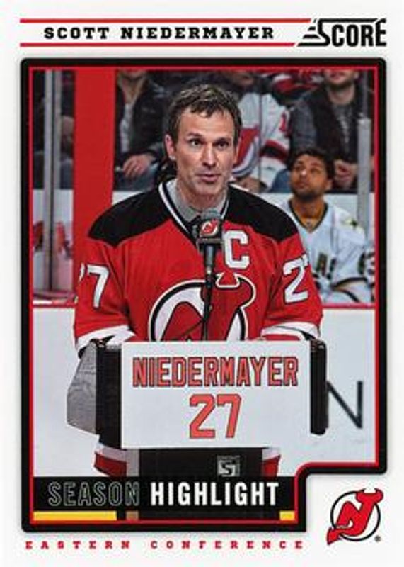 Scott Niedermayer 2012 Score #38 Base RAW