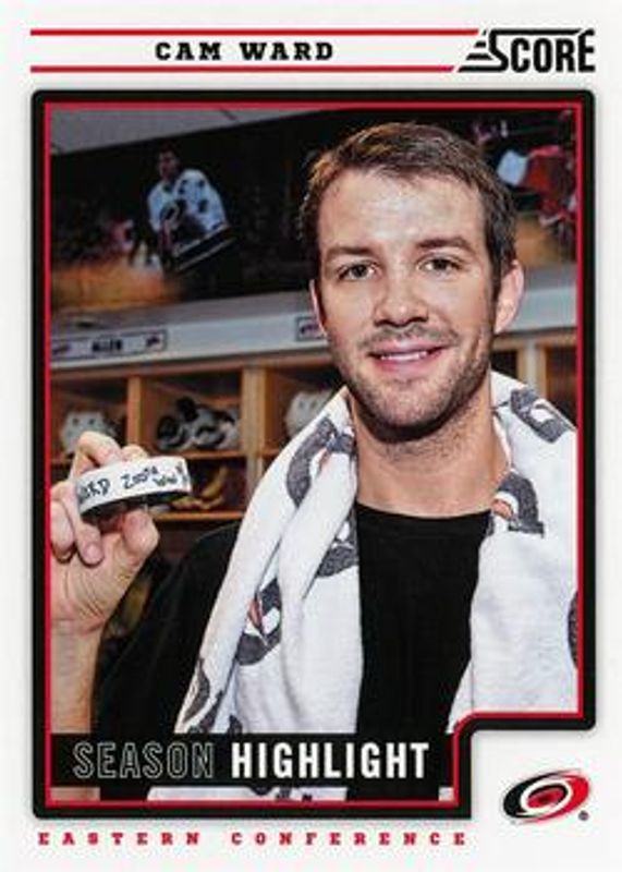 Cam Ward (NHL) 2012 Score #21 Base RAW