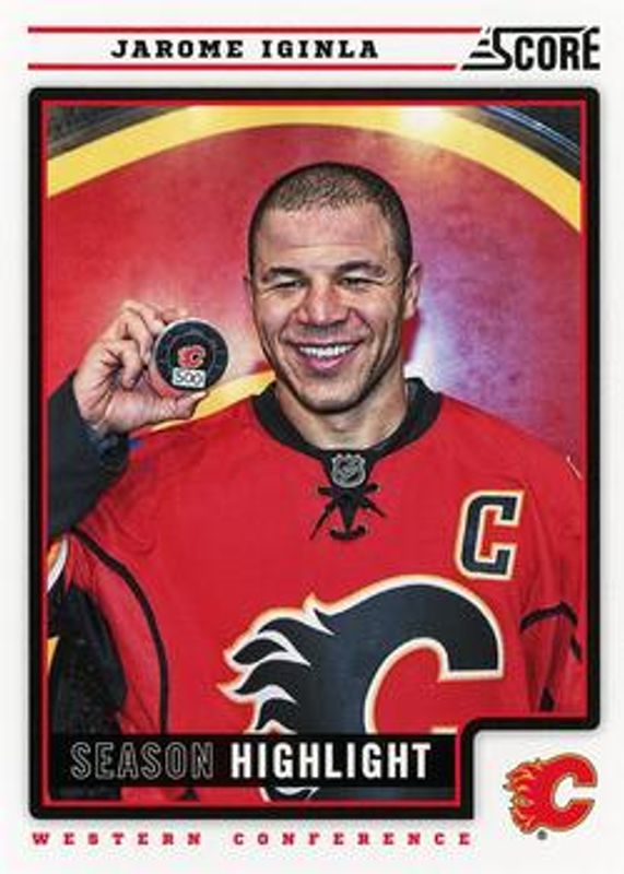 Jarome Iginla 2012 Score #26 Base RAW