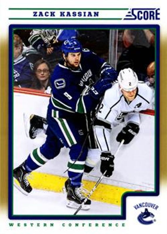 Zack Kassian 2012 Score #455 Gold Rush RAW