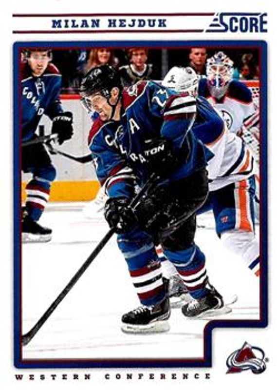 Milan Hejduk 2012 Score #133 Base RAW