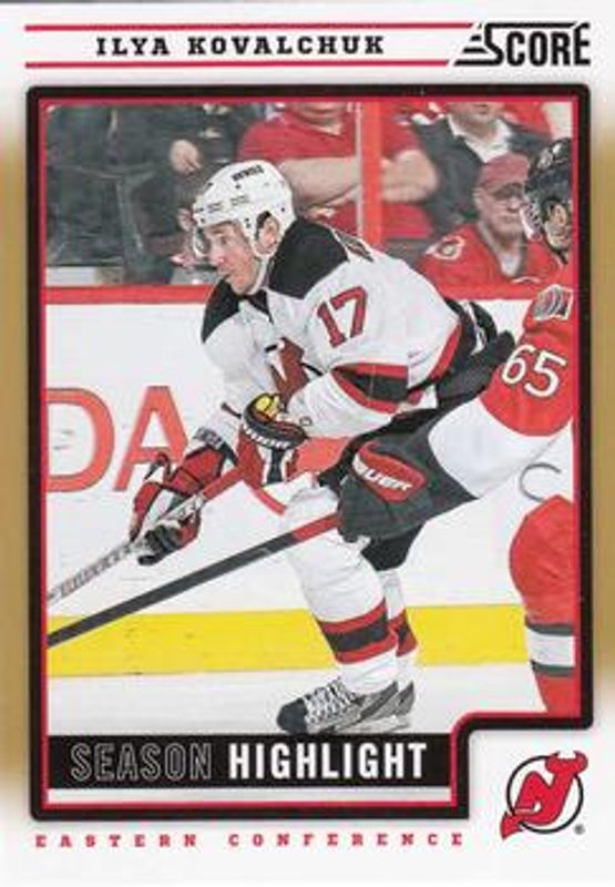 Ilya Kovalchuk 2012 Score #25 Gold Rush RAW