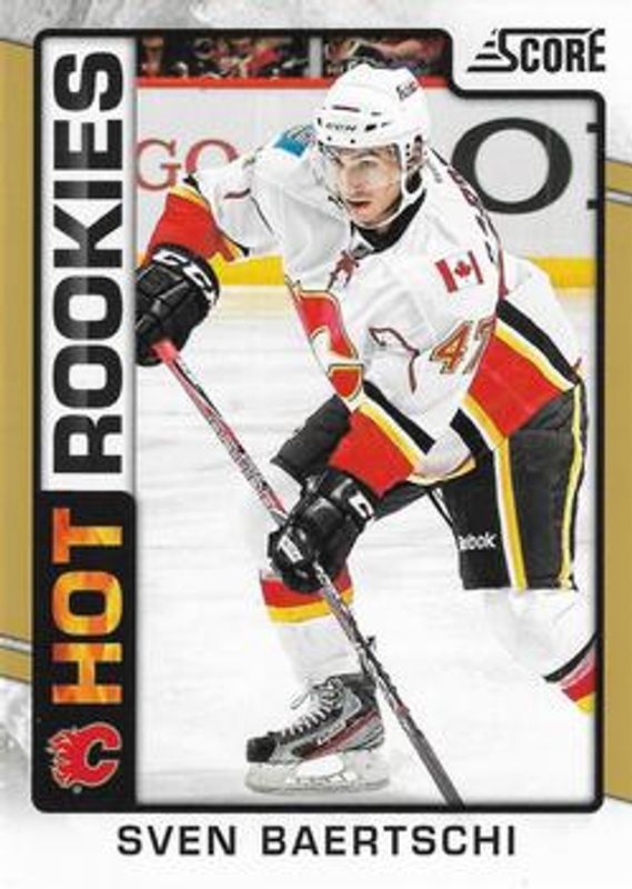 Sven Baertschi 2012 Score #518 Gold Rush Rookie RAW