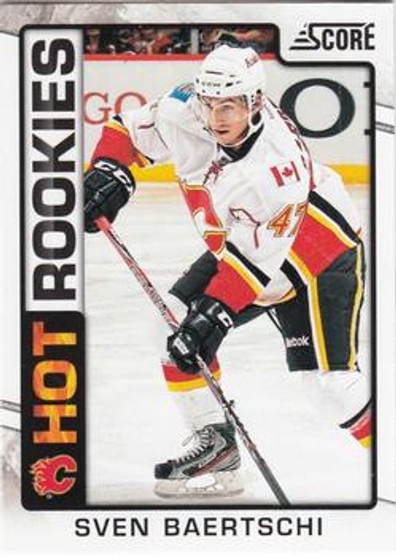 Sven Baertschi 2012 Score #518 Base Rookie RAW