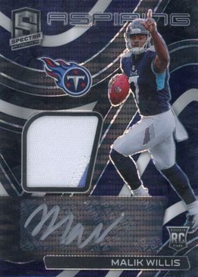 2022 Spectra #APA-MWI Aspiring Patch Autographs - Neon Black Light /10