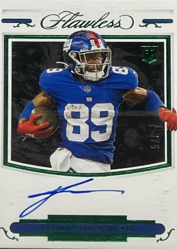 2021 Flawless #RSS-KTO Rookie Shadow Signatures - Emerald (/5)
