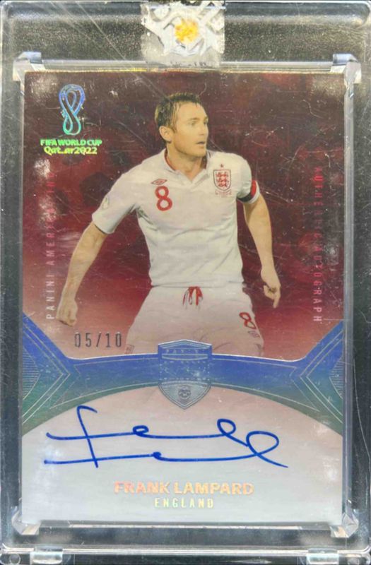 Frank Lampard 2022 Eminence FIFA World Cup #25 Base /10 RAW