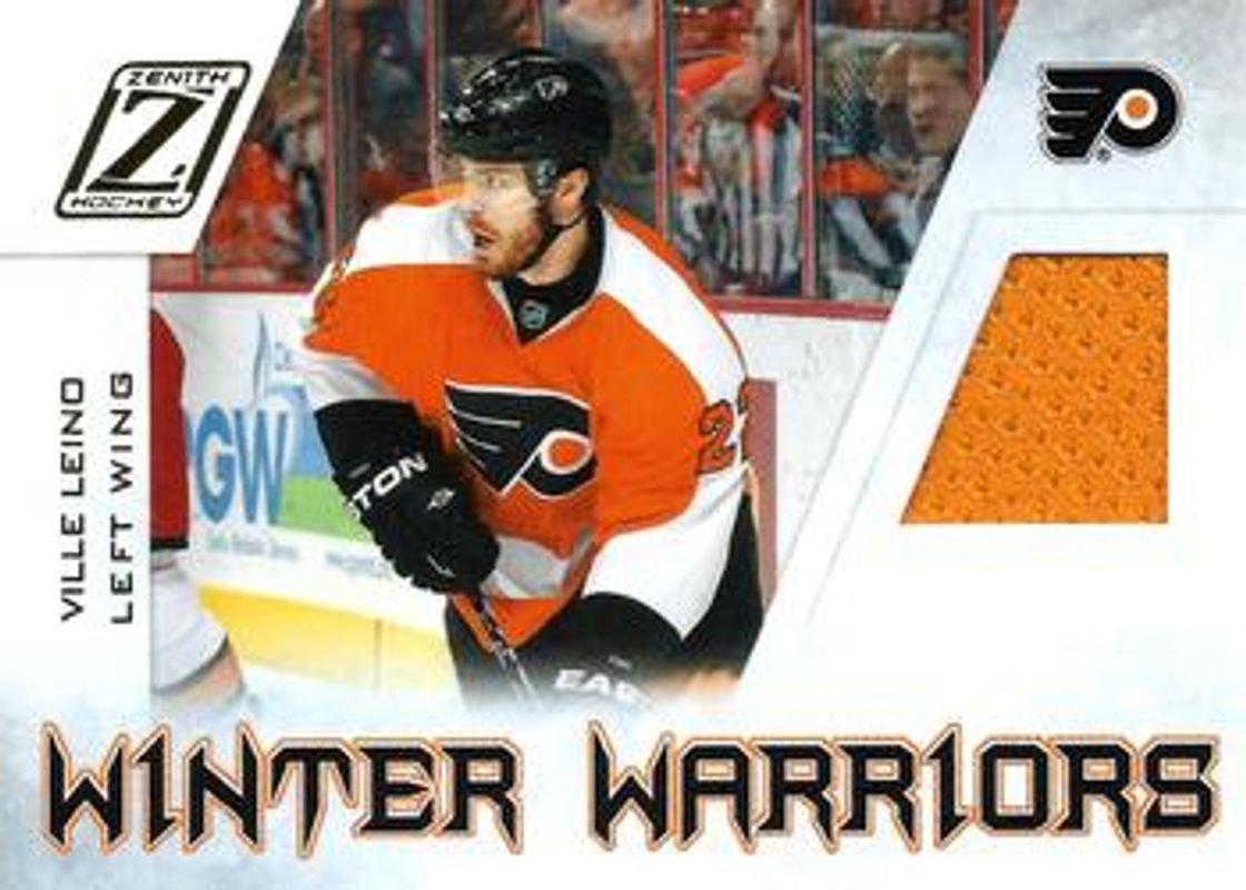 2010 Zenith #VI Winter Warriors Materials