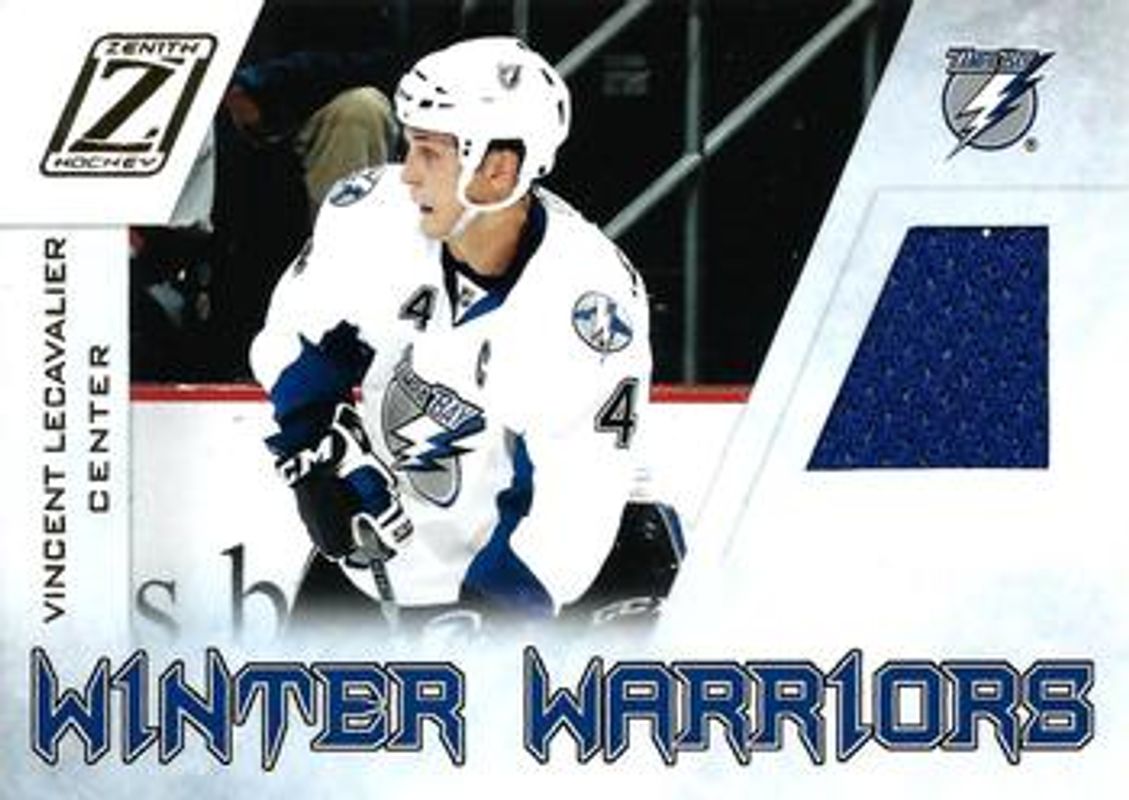 2010 Zenith #VL Winter Warriors Materials