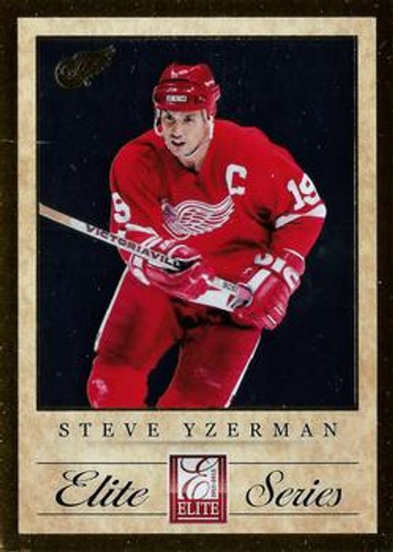2011 Elite #4 Elite Series Steve Yzerman