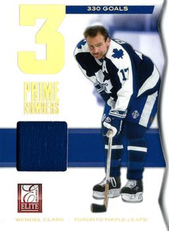 2011 Elite #13 Prime Number Jerseys /625