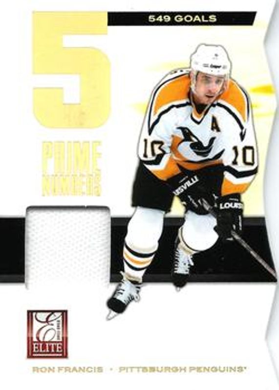 2011 Elite #5 Prime Number Jerseys /625