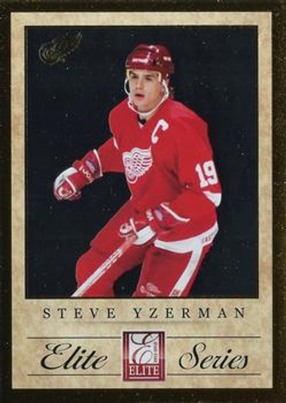 Steve Yzerman 2011 Elite #2 Elite Series Steve Yzerman RAW