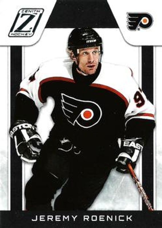 Jeremy Roenick 2010 Zenith #124 Base /999 RAW