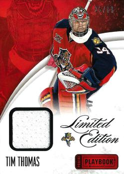 Tim Thomas 2013 Playbook #LE-TTH Limited Edition /99 Price Guide ...