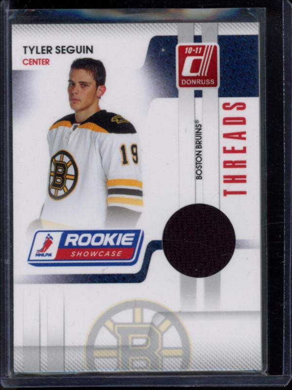 Tyler Seguin 2010 Donruss #TS Rookie Showcase Threads /250 RAW
